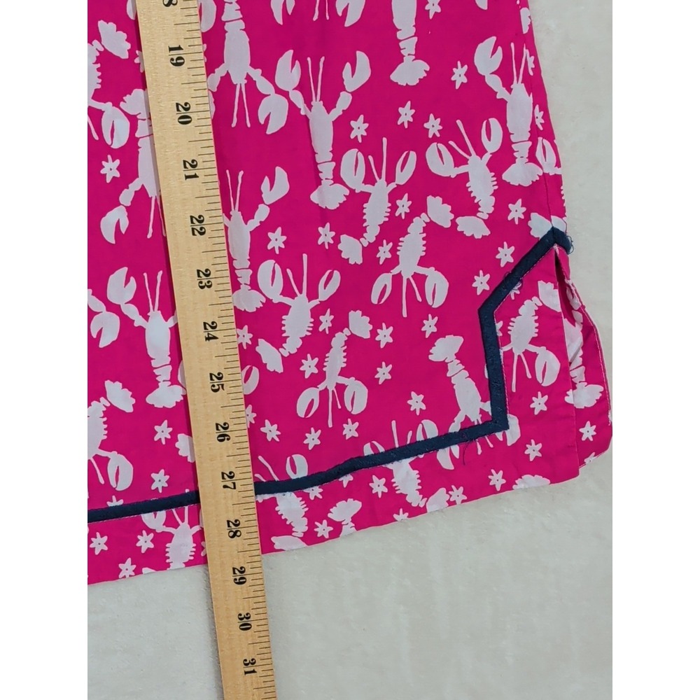 Talbots Lobster Rockstar Tunic Top Womens XL Pink Beach Preppy Resortwear Casual - Picture 9 of 9